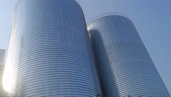 怀化2座混凝土高架卷板仓